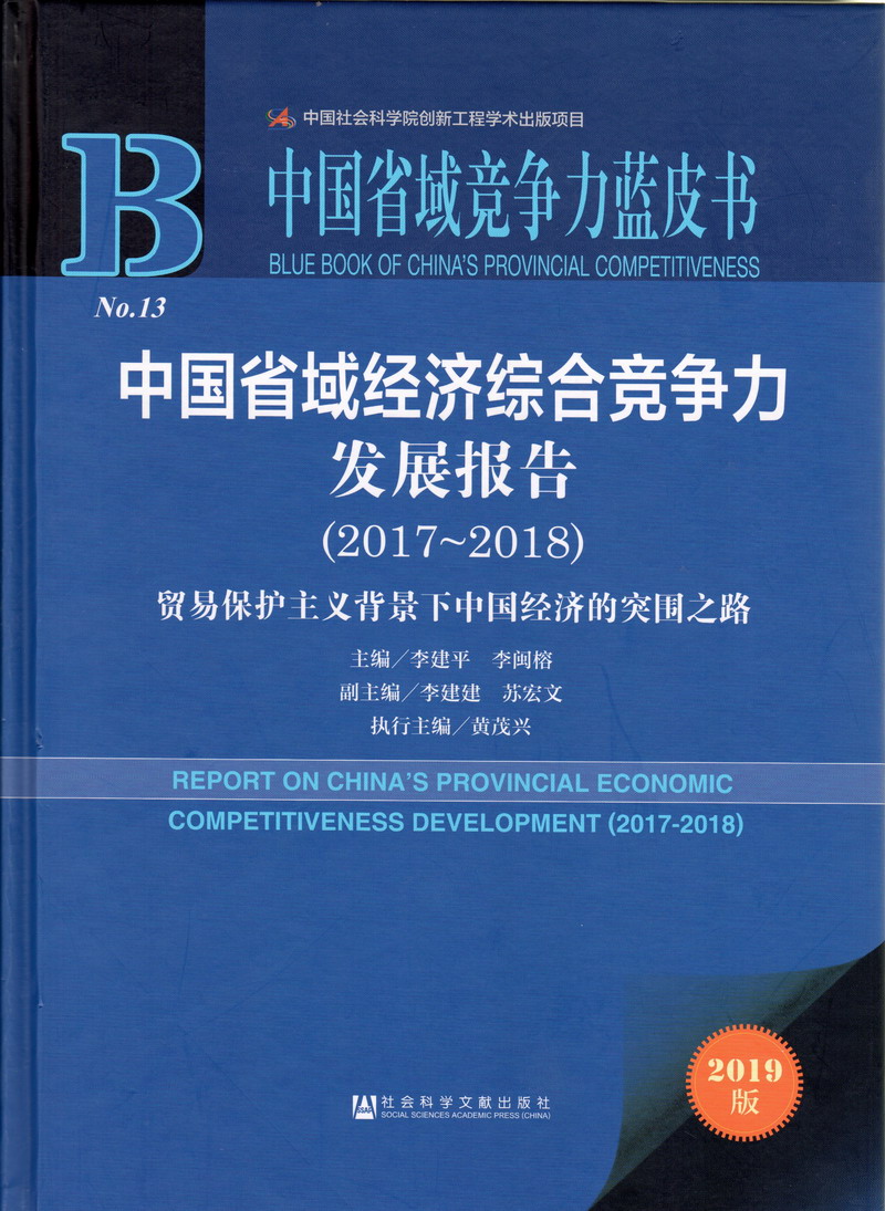 大鸡巴插嫩穴高清视频免费在线观看中国省域经济综合竞争力发展报告（2017-2018）